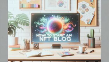 NFTブログの始め方アイキャッチ画像